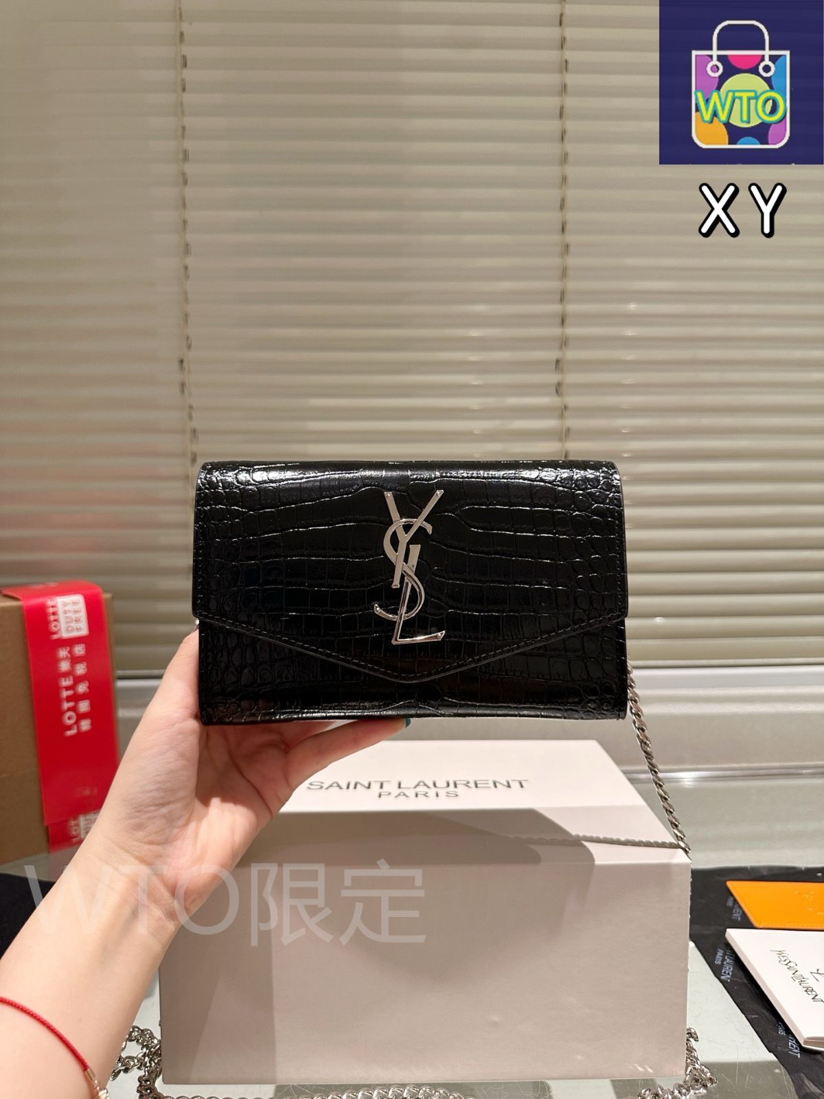 Delvaux デルヴォー マルチケース ホースシュー 馬蹄 レザー ブラック