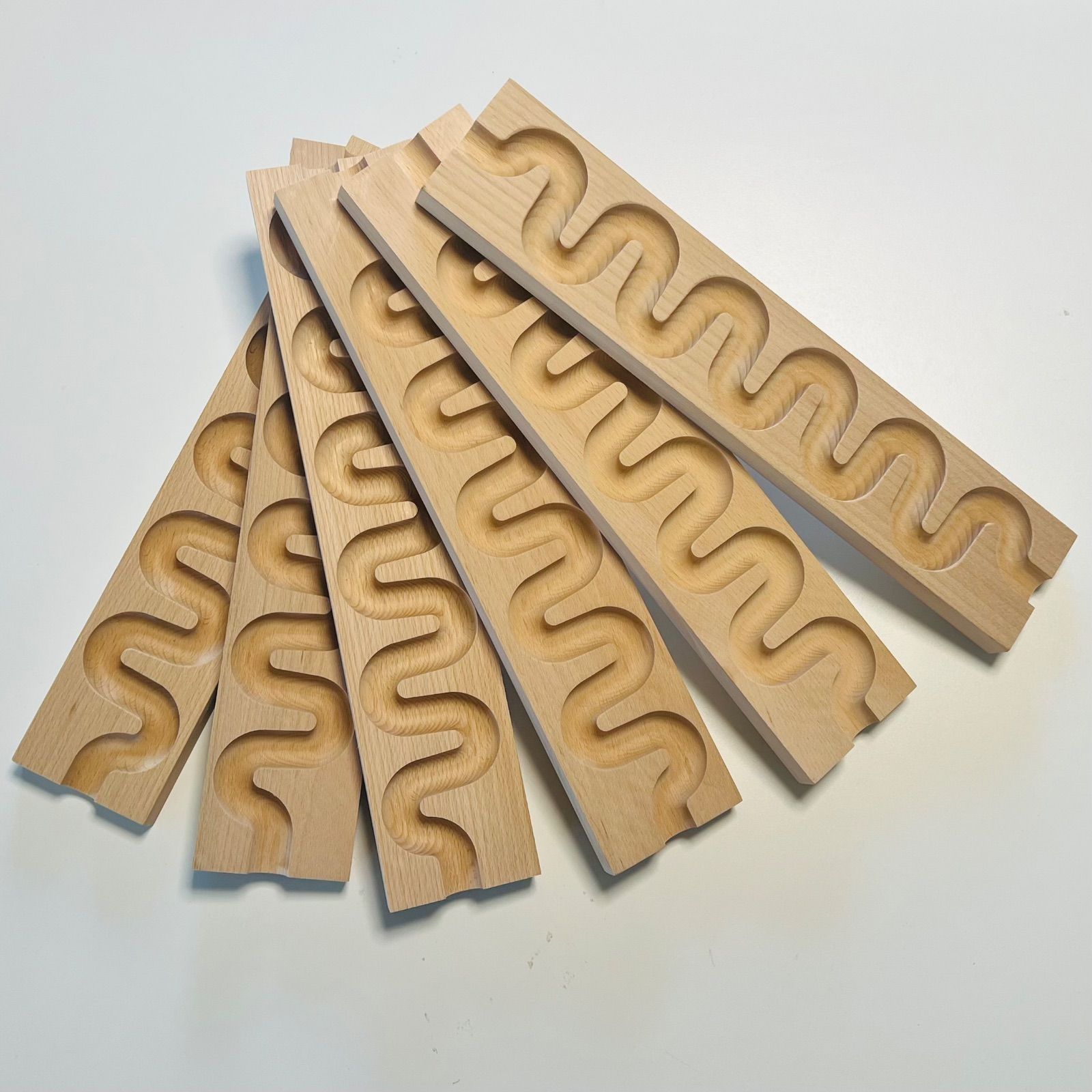 新品級 ビー玉転がし くねくね ピタゴラスイッチ 知育玩具 マーブルラン 6個 6個セット】ビー玉転がし くねくねスロープ ピタゴラスイッチ マーブルラン