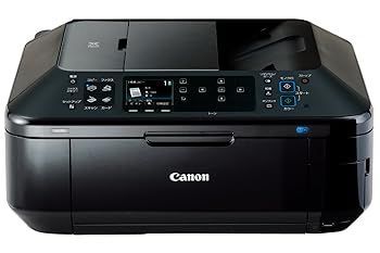【中古】(非常に良い)Canon インクジェット複合機 PIXUS MX883 5色W黒インク 自動両面対応ADF搭載 FAX付 前面給紙カセット 有線・無線LAN搭載 多機能ビジネスモデル