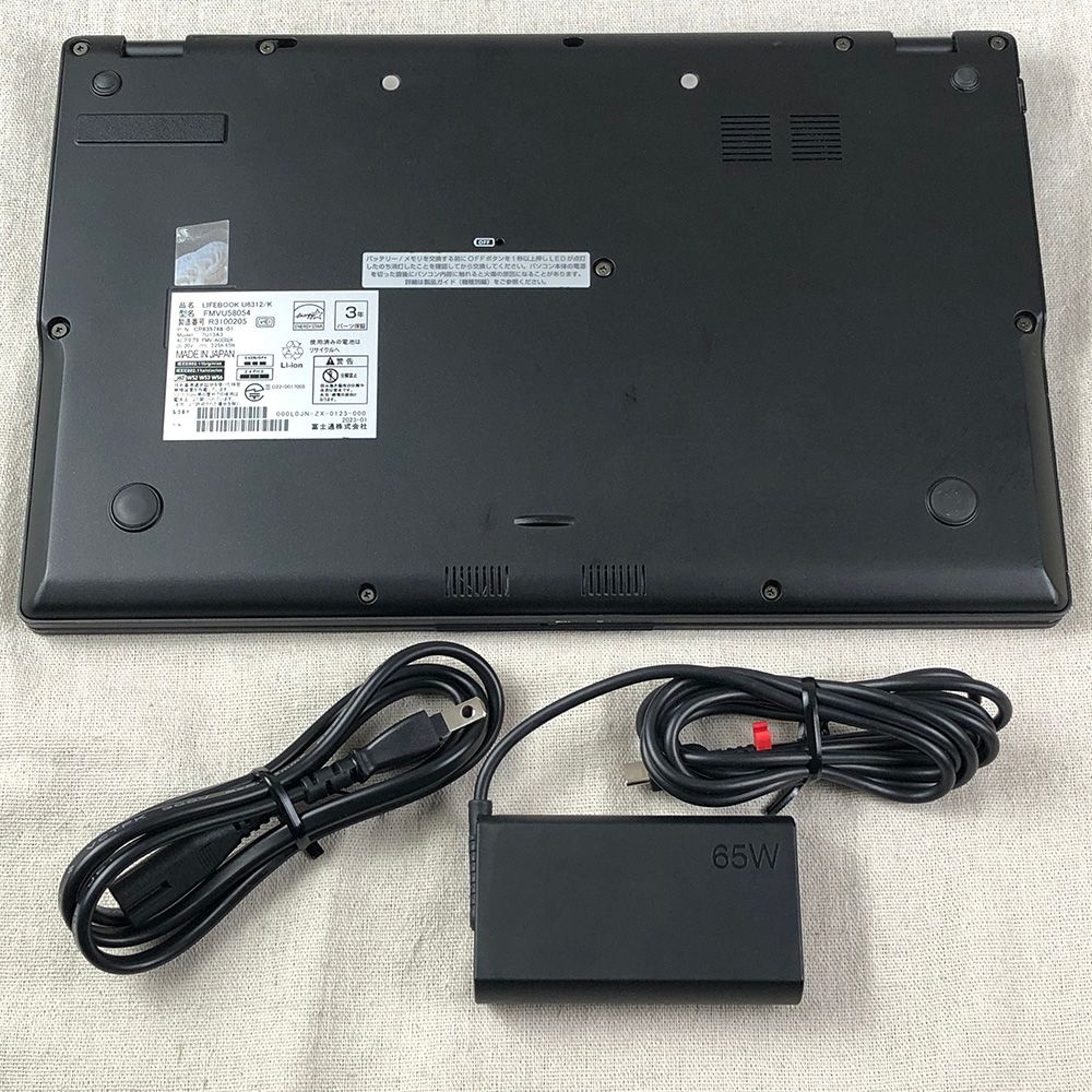 ◇ジャンク品◇ノートPC パソコン FUJITSU 富士通 LIFEBOOK U6312/K