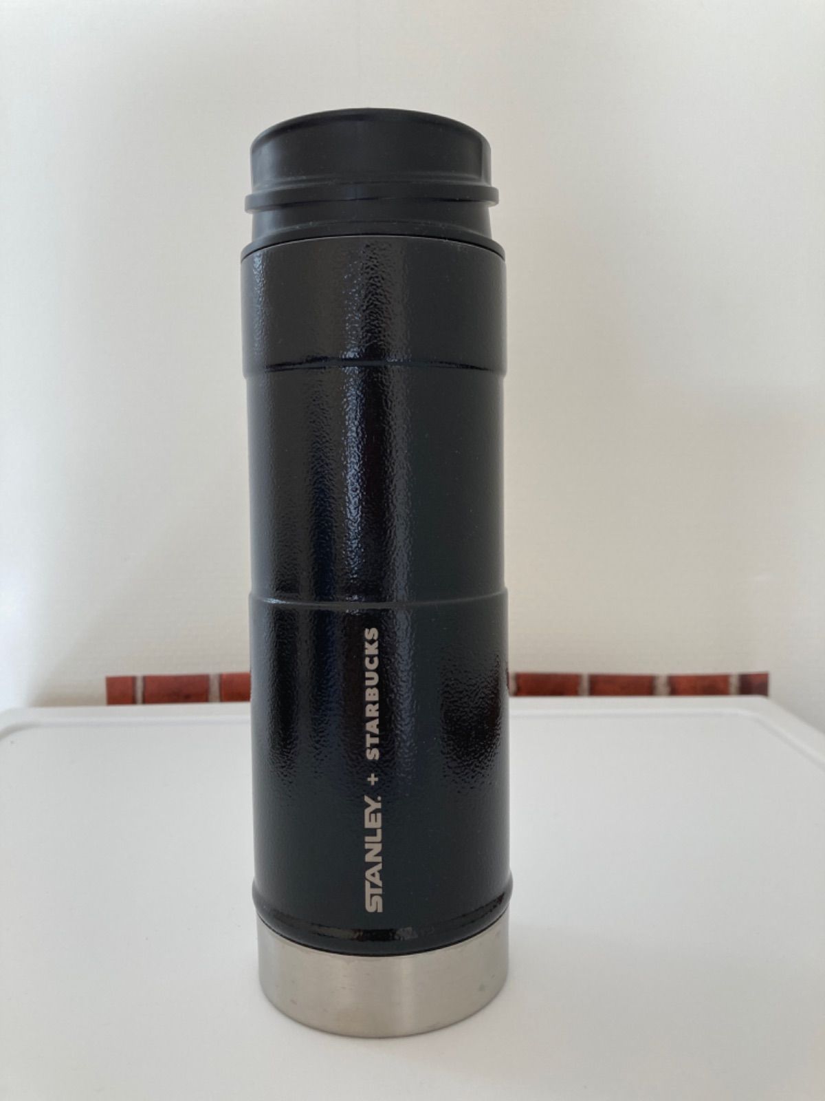 スターバックス ワンハンドステンレスタンブラーSTANLEYマットブラック