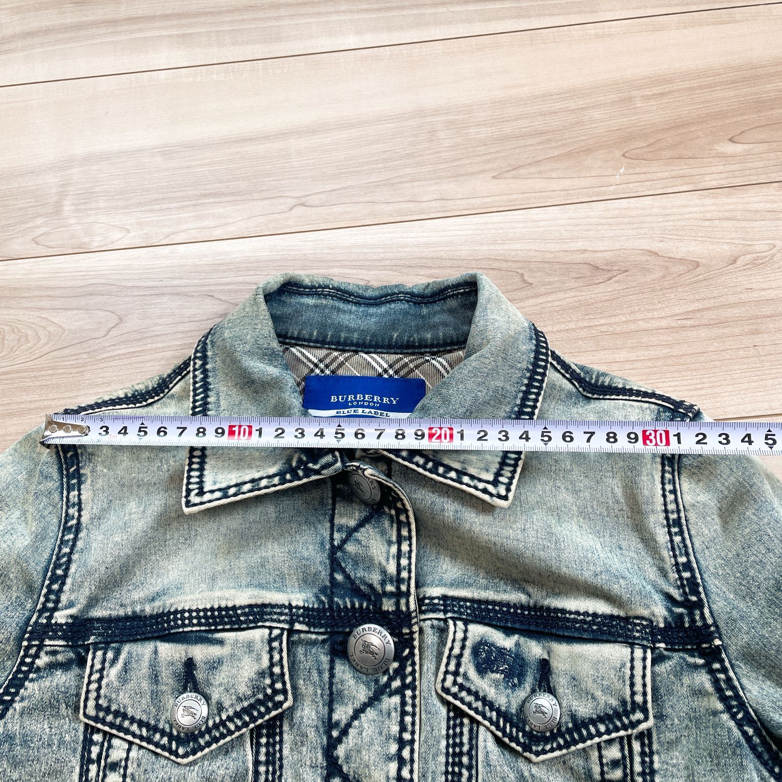 ✴︎美品✴︎BurberryレディースデニムジャケットGジャンインディゴ BURBERRY（Gジャン/デニムジャケット）のフリマアイテム一覧
