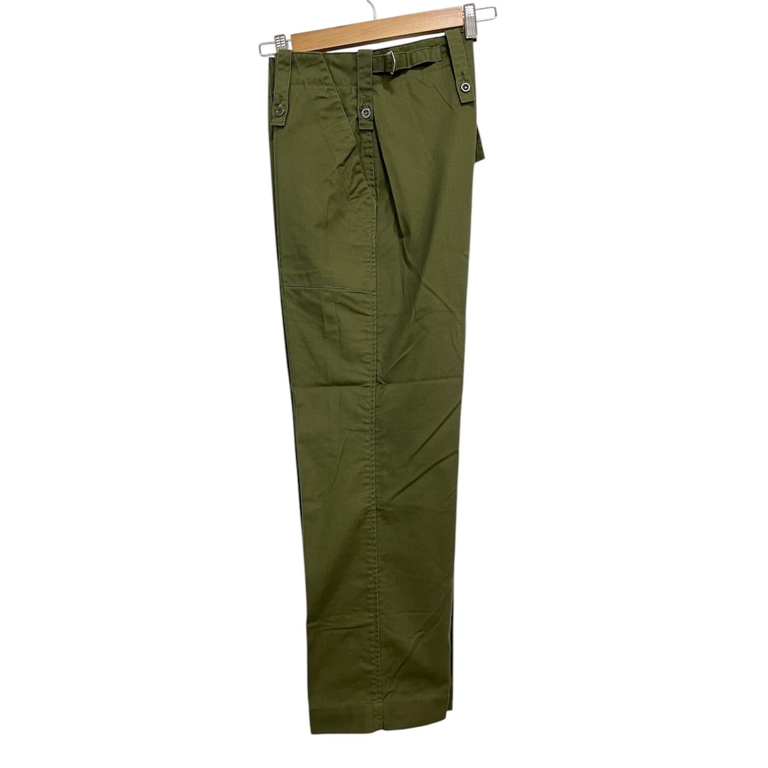 【極美品】75/84/100 イギリスOD ベイカーパンツ BRITISH ARMY FATIGUE PANTS イギリス軍 ベイカーパンツ(75/84