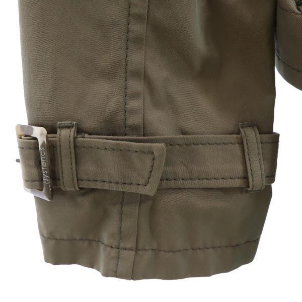 ヒステリックグラマー トレンチ風 ジャケット M カーキ HYSTERIC  