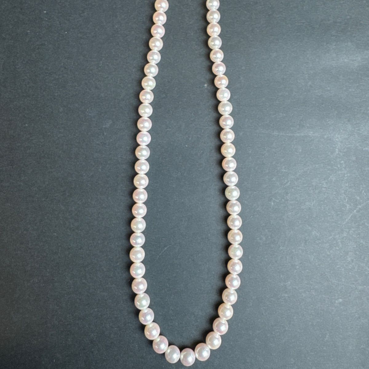 ネックレス 留め具シルバー