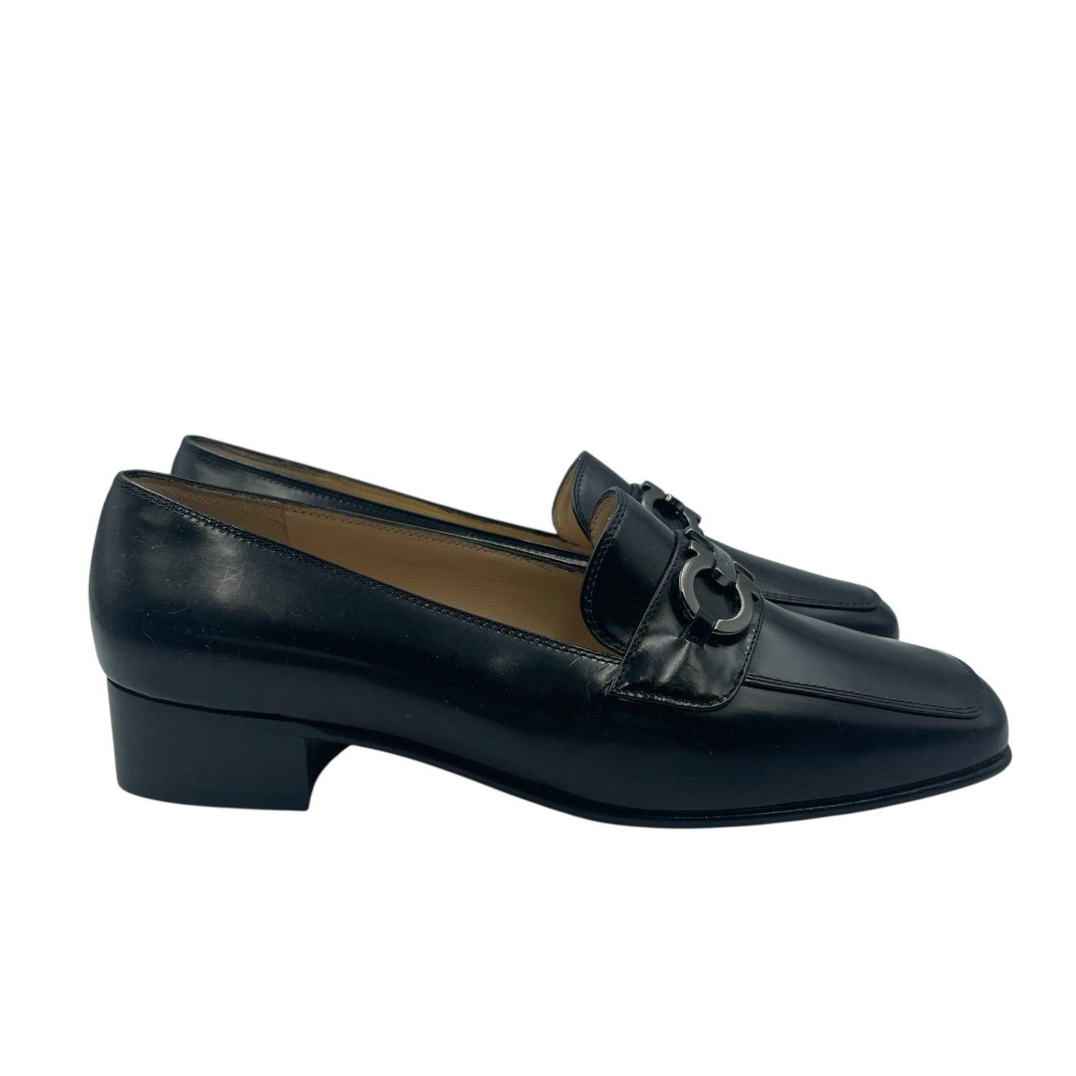 【超美品】Salvatore Ferragamoローファー ガンチーニ サルバトーレフェラガモ Salvatore Ferragamo ローファー