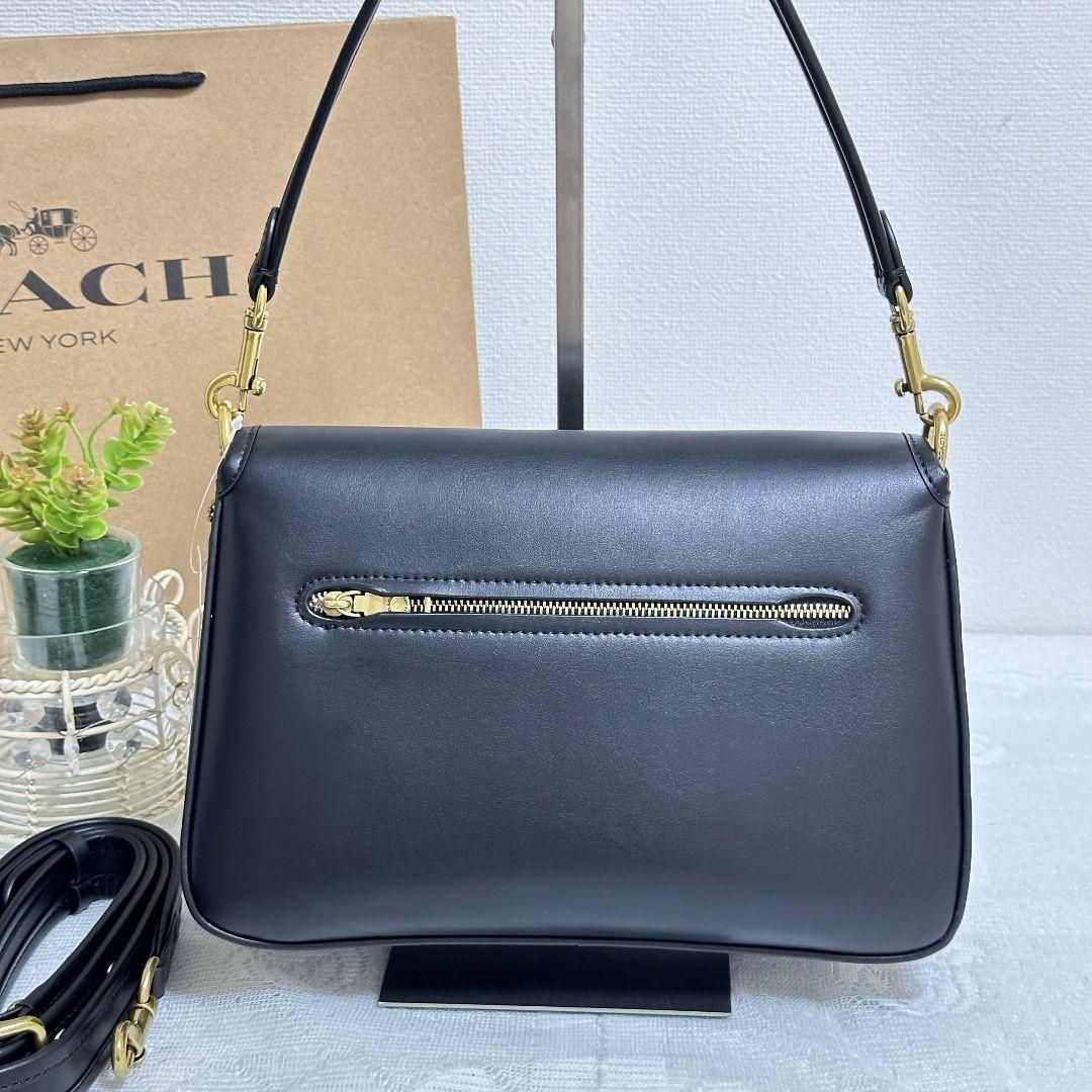 COACH 品番：C4823コーチ ソフト タビーショルダーバッグ 黒 - メルカリ