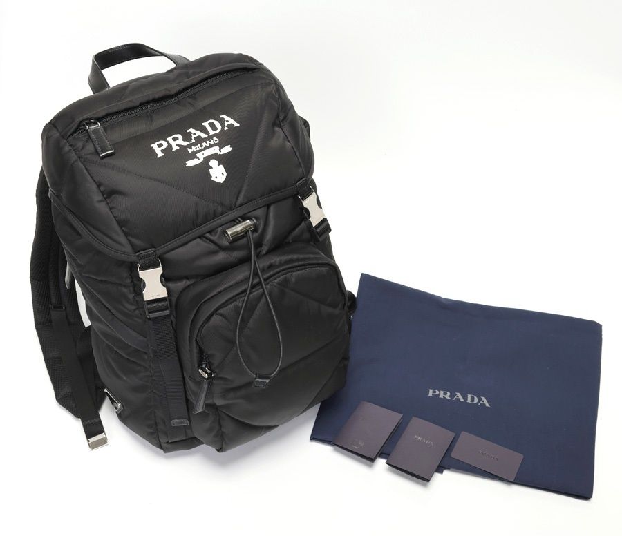 プラダ / PRADA Re-Nylon キルティング バックパック / リュックサック