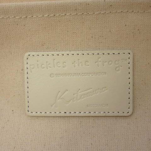 キタムラ Kitamura ×かえるのピクルス トートバッグ R-0755 刺繍 ...
