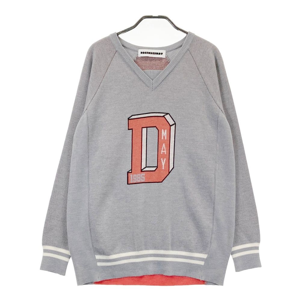 サイズ：M DECEMBERMAY ディセンバーメイ ウール混 ニットセーター