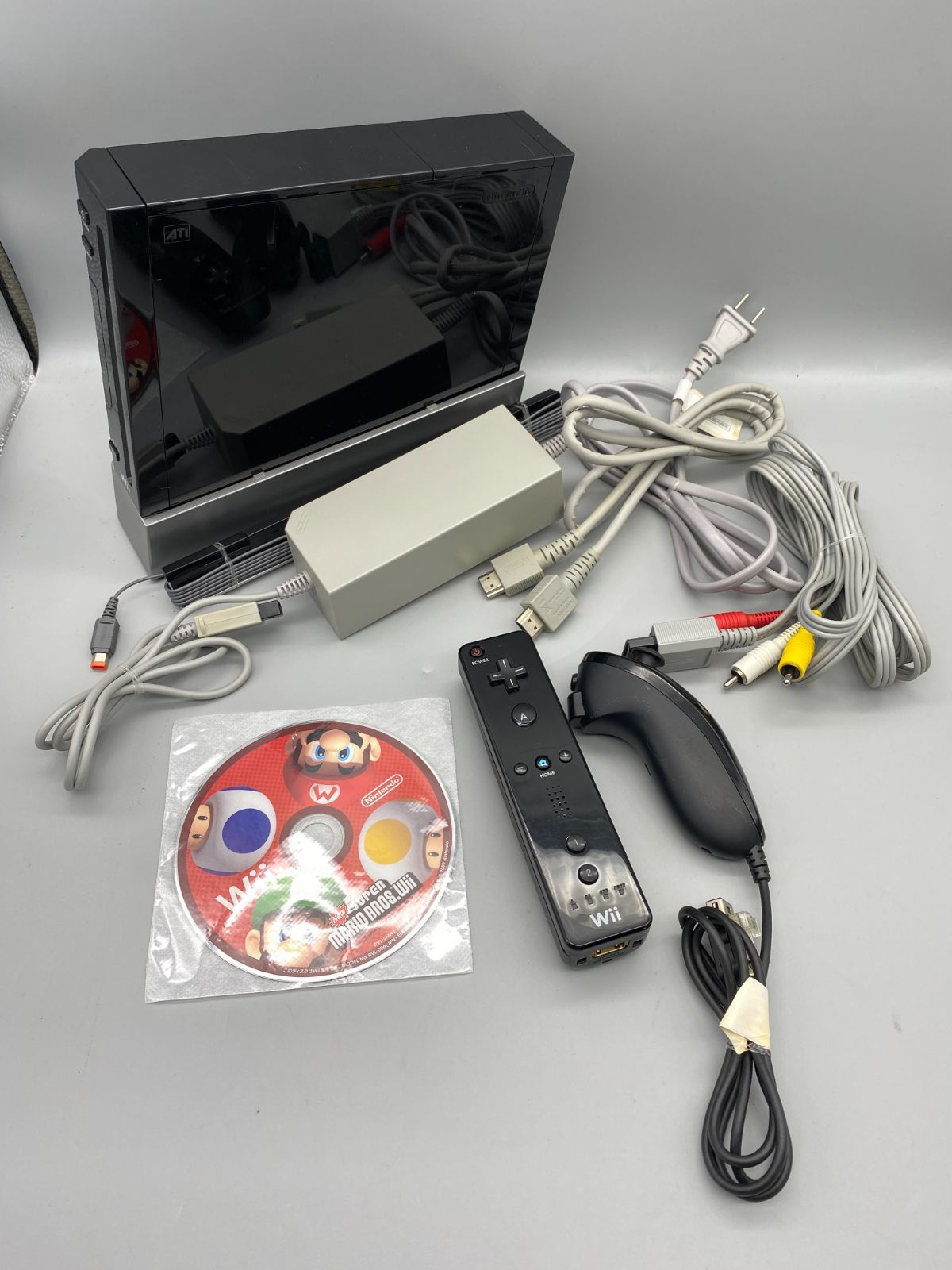 動作確認済】Wii 本体 ウィー すぐ遊べるセット ソフト 445-1