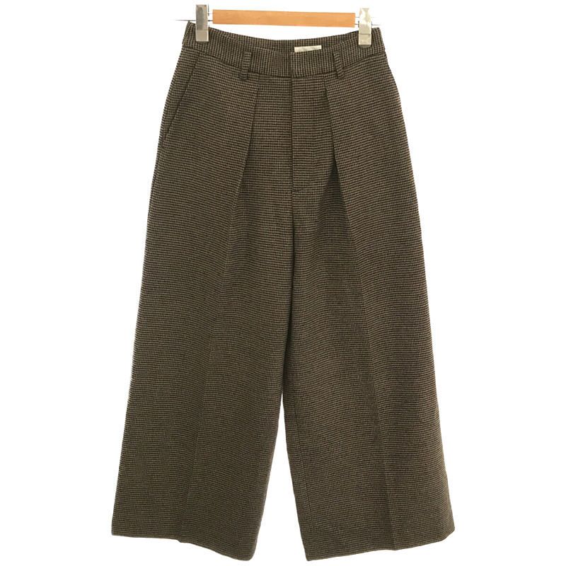 美品】 IENA / イエナ | 2022AW | ストレッチ ツィード タック バギー