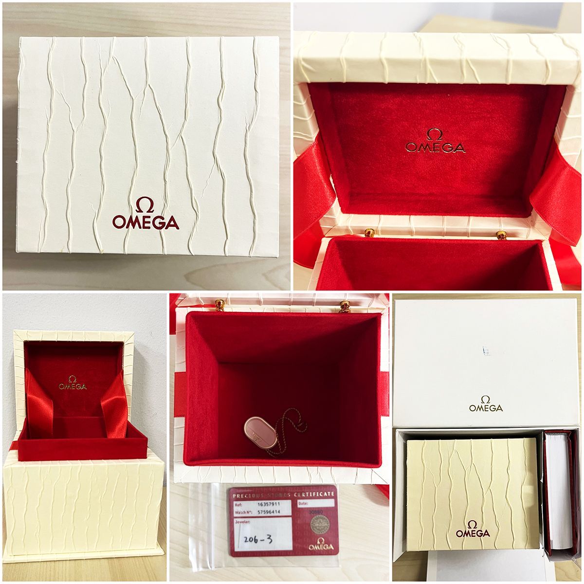 OMEGA オメガ　空箱　時計ケース　カルティエケース　ブルガリ　ケースセット OMEGA オメガ空箱時計ケースカルティエケースブルガリケースセット
