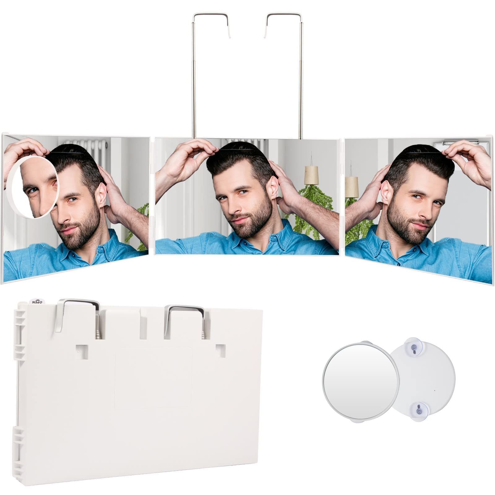 ご確認用 人気商品】- - - ホワイト - - 折りたたみ可能 フック高さ調整可能