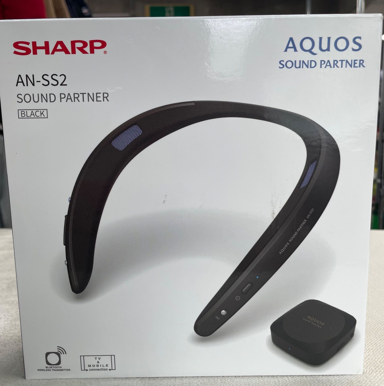 シャープ SHARP ウェアラブル ネックスピーカー AQUOS サウンド