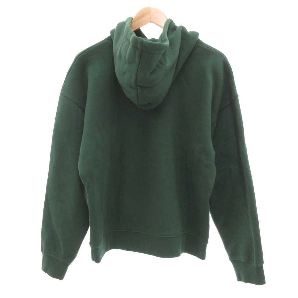 完売品 メゾンキツネ MAISON KITSUNE BOLD FOX HEAD PATCH COMFORT HOODI プルオーバー パーカー フーディー 裏起毛 L 緑 グリーン UO 激安大特集!