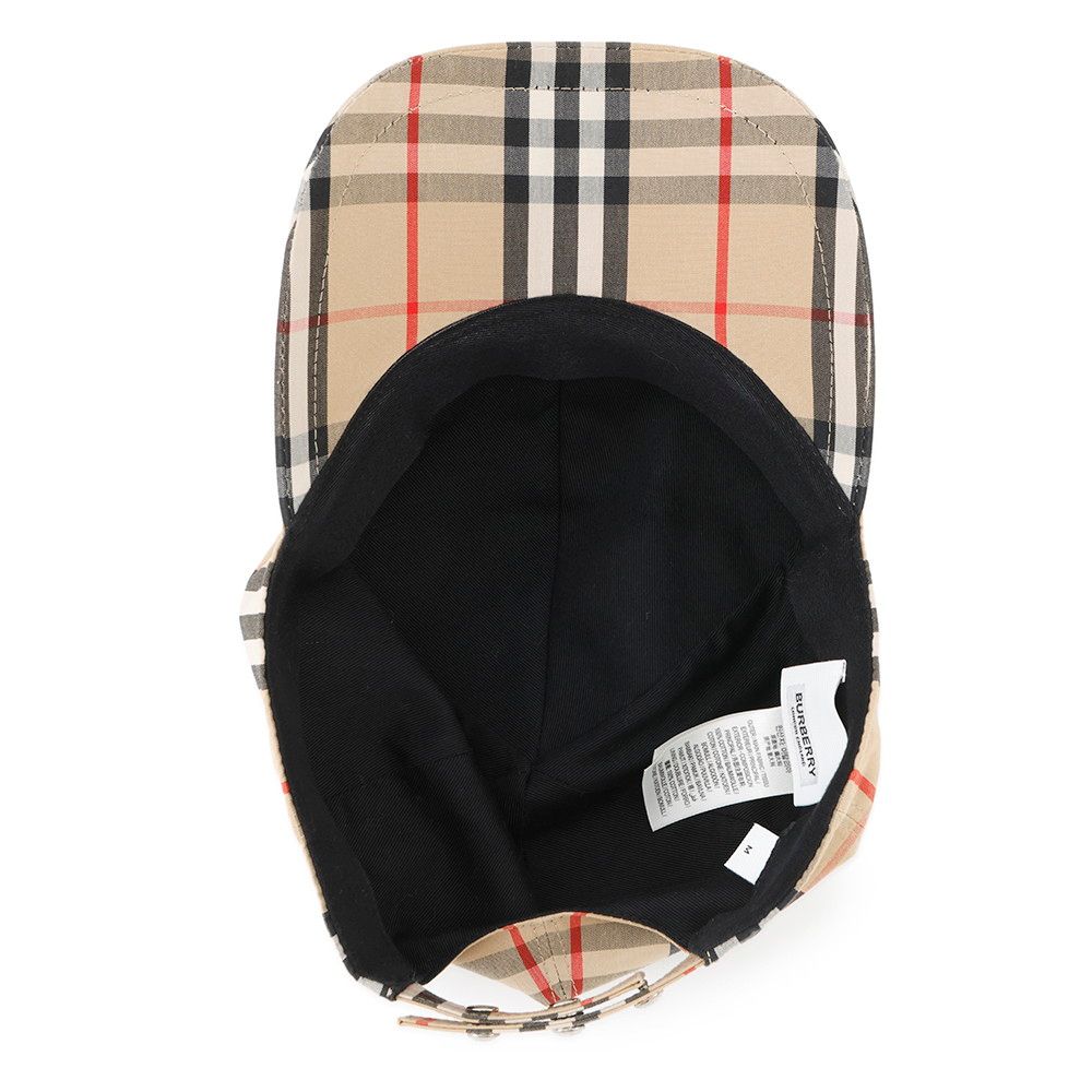 BURBERRY バーバリー TBロゴ キャップ コットンブラック Mサイズ