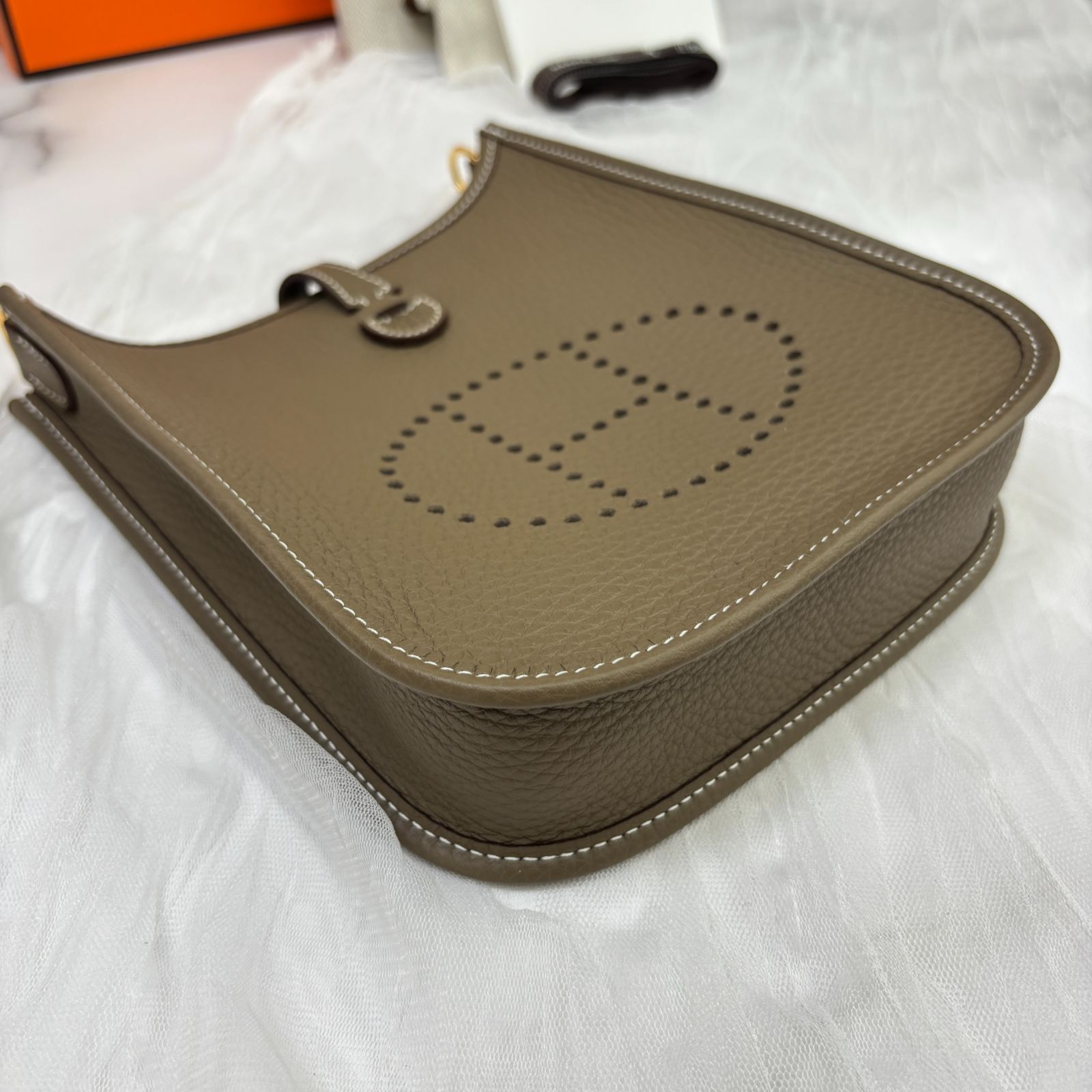 鑑定済み【 新品 】2025年 最新 K刻印 エルメス ミニ エブリン 