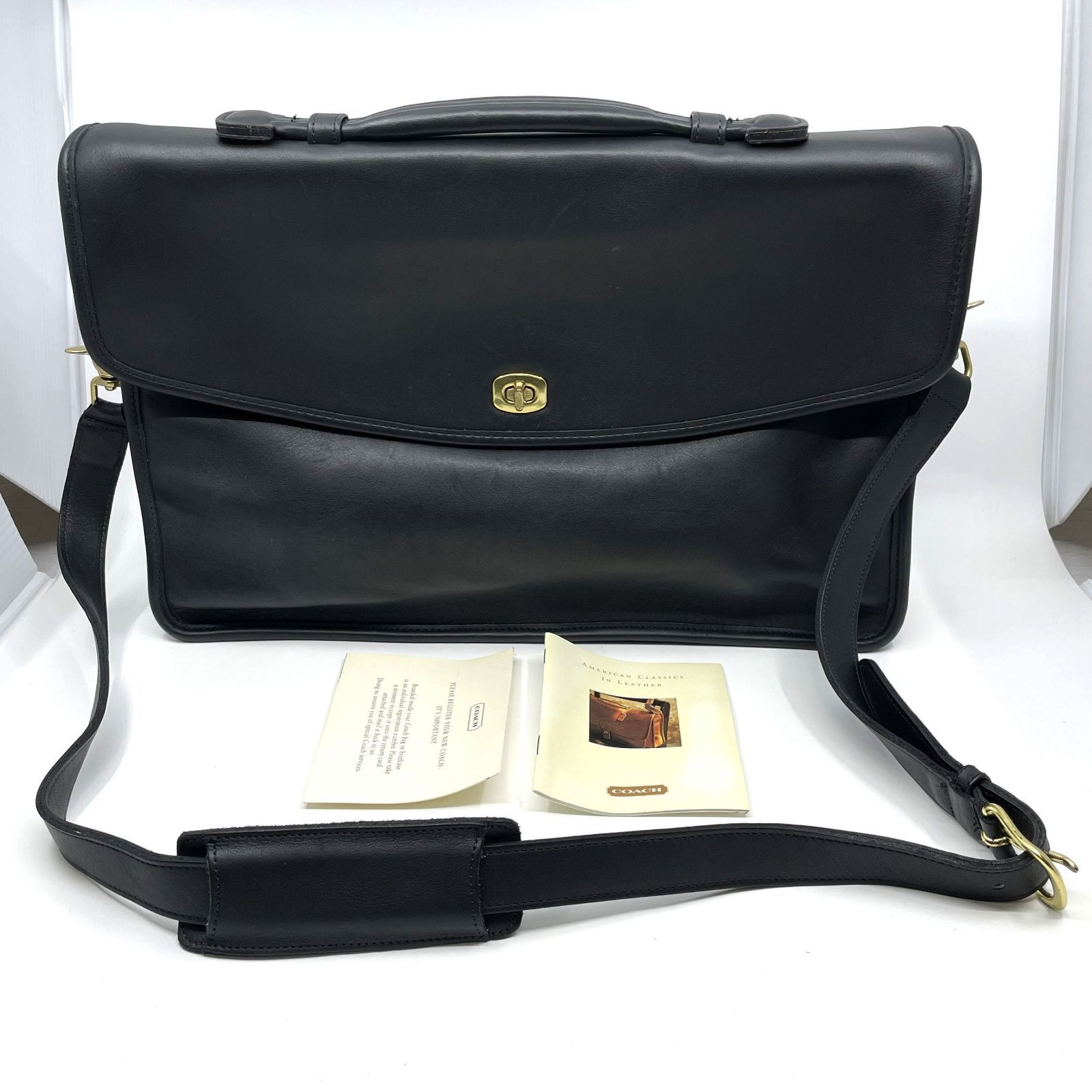 Coach コーチ 5265 メンズ レザー 2way ブリーフケース
