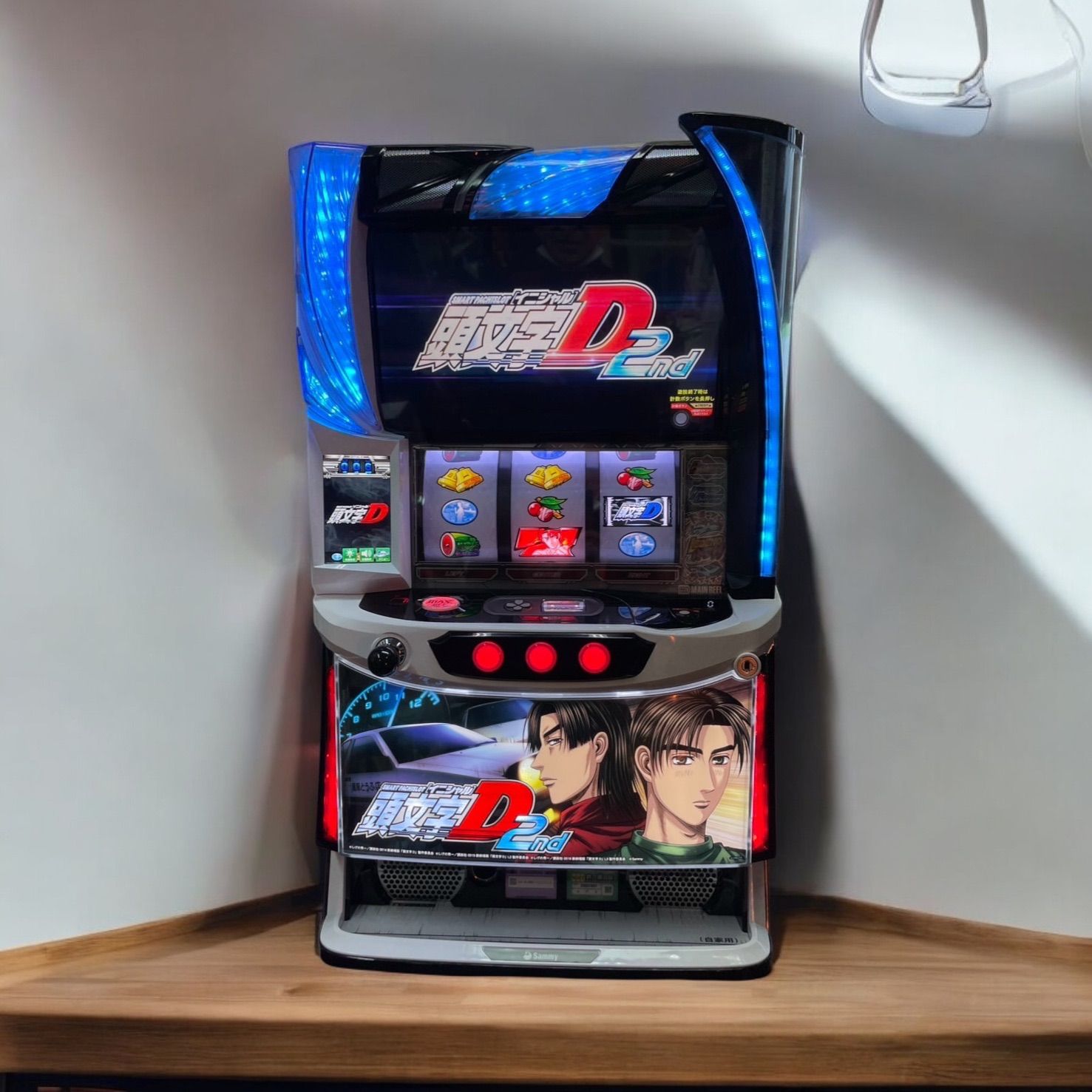 頭文字D2 スマスロ実機 簡易ユニット付 送料無料 スマスロ実機