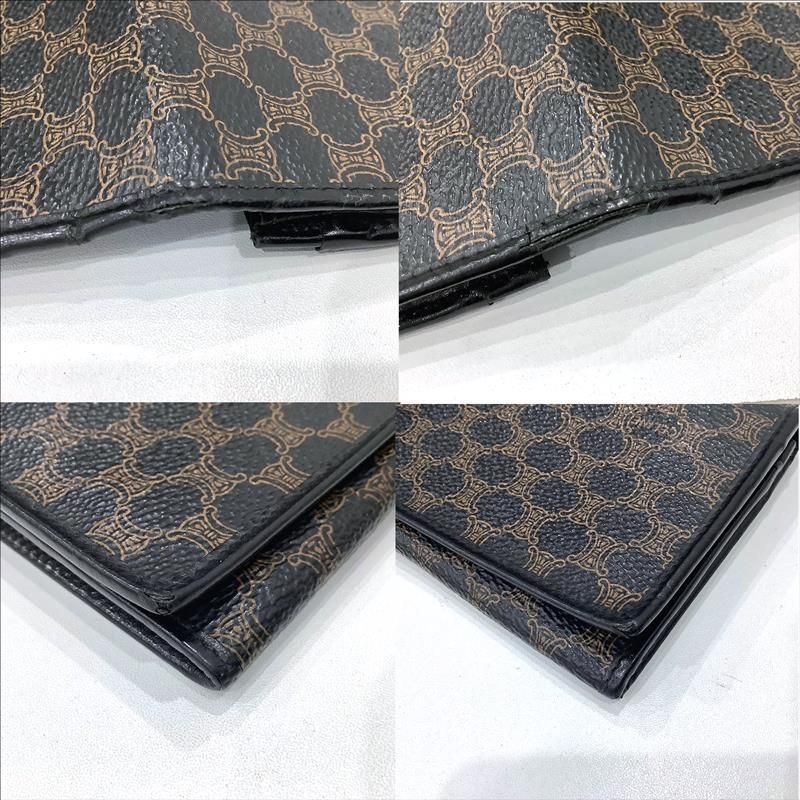 CELINE セリーヌ マカダム柄 財布 長財布 長札入れ カード入れ M