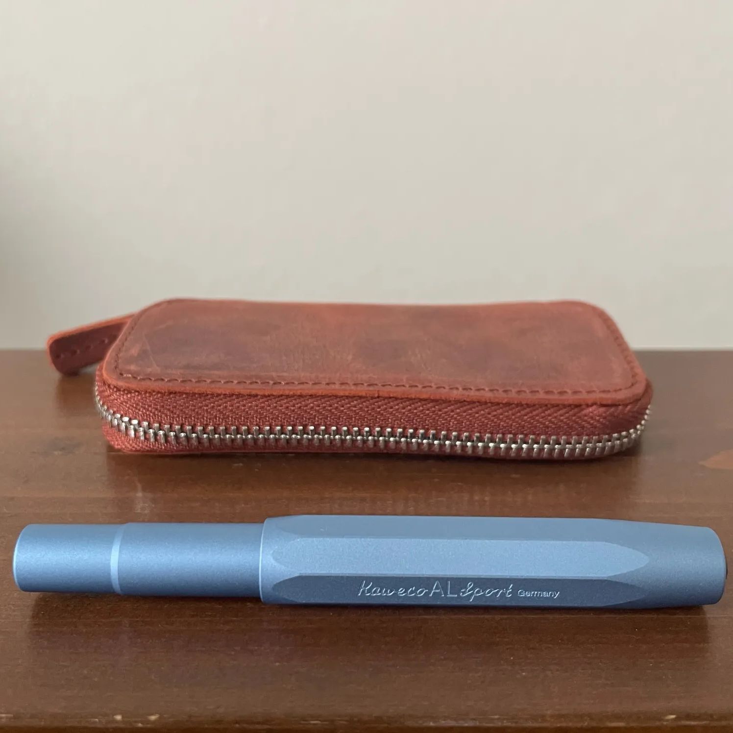 KAWECO AL SPORT 万年筆+ボールペンセット レザーケース付き 【公式通販】