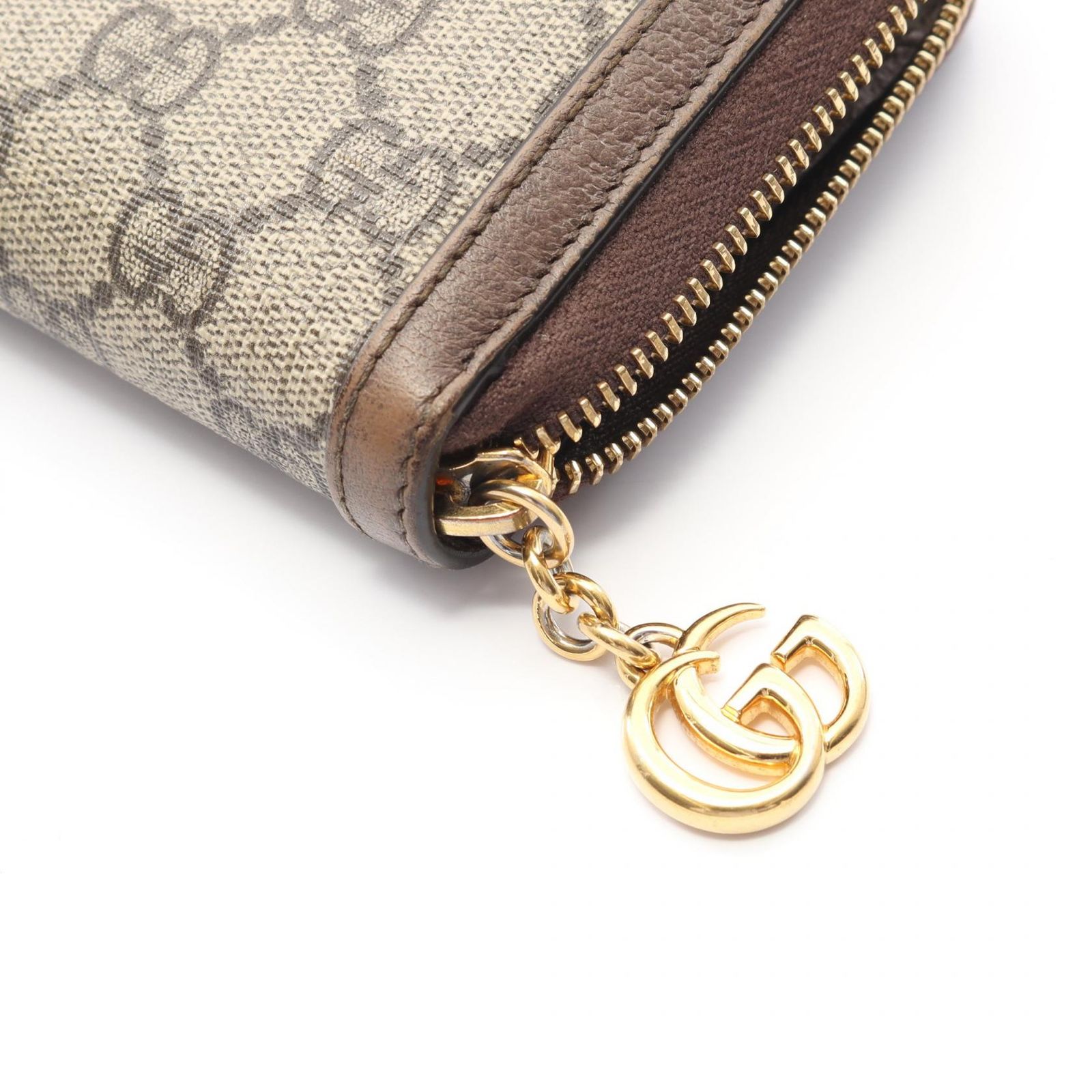 グッチ GUCCI ラウンド長財布 オフィディア GGスプリーム シェリー 