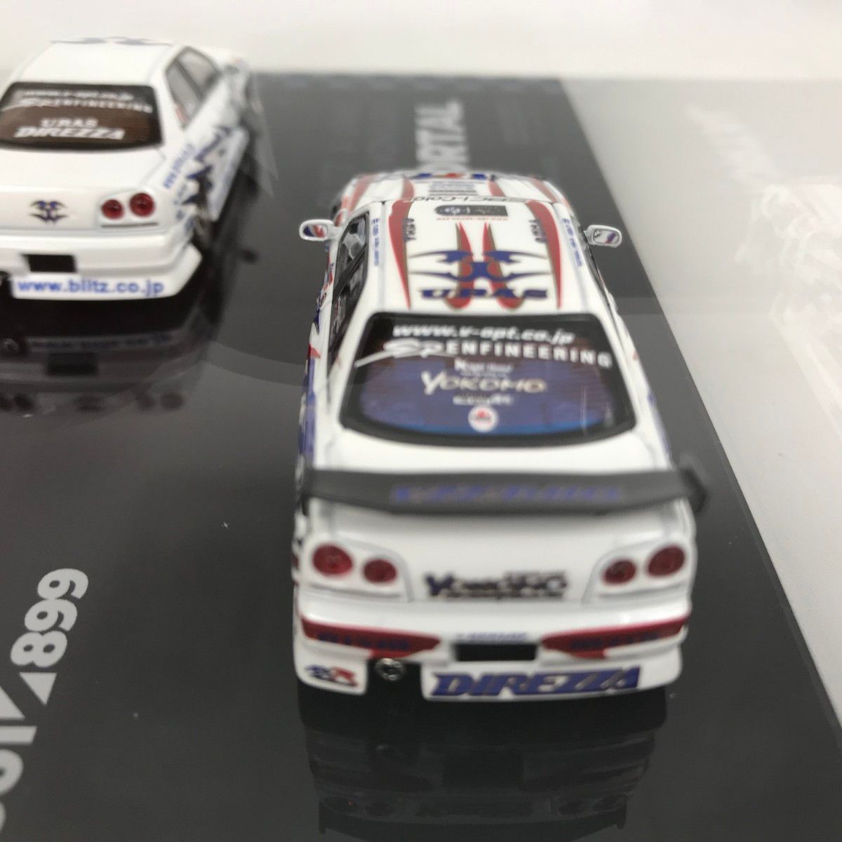 Mortal 64 日産 Skyline ER34 D1 2005 野村謙 MORTAL 1/64 日產NISSAN BLITZ D1 SKYLINE ER34 野村謙D1甩尾賽2005