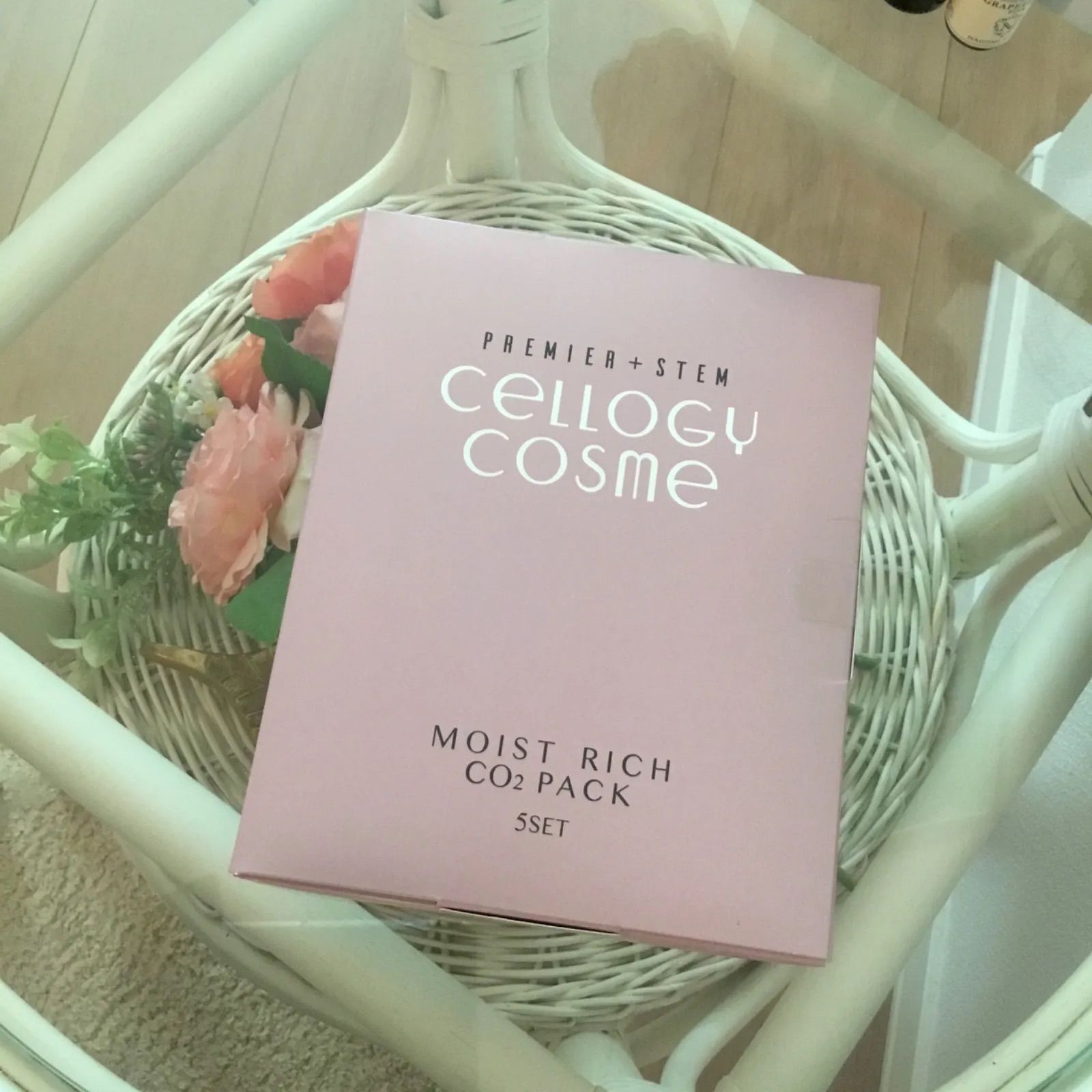 Cellogy Cosme Moist Rich CO2 Pack 5SET 驚きの潤い透明感を即