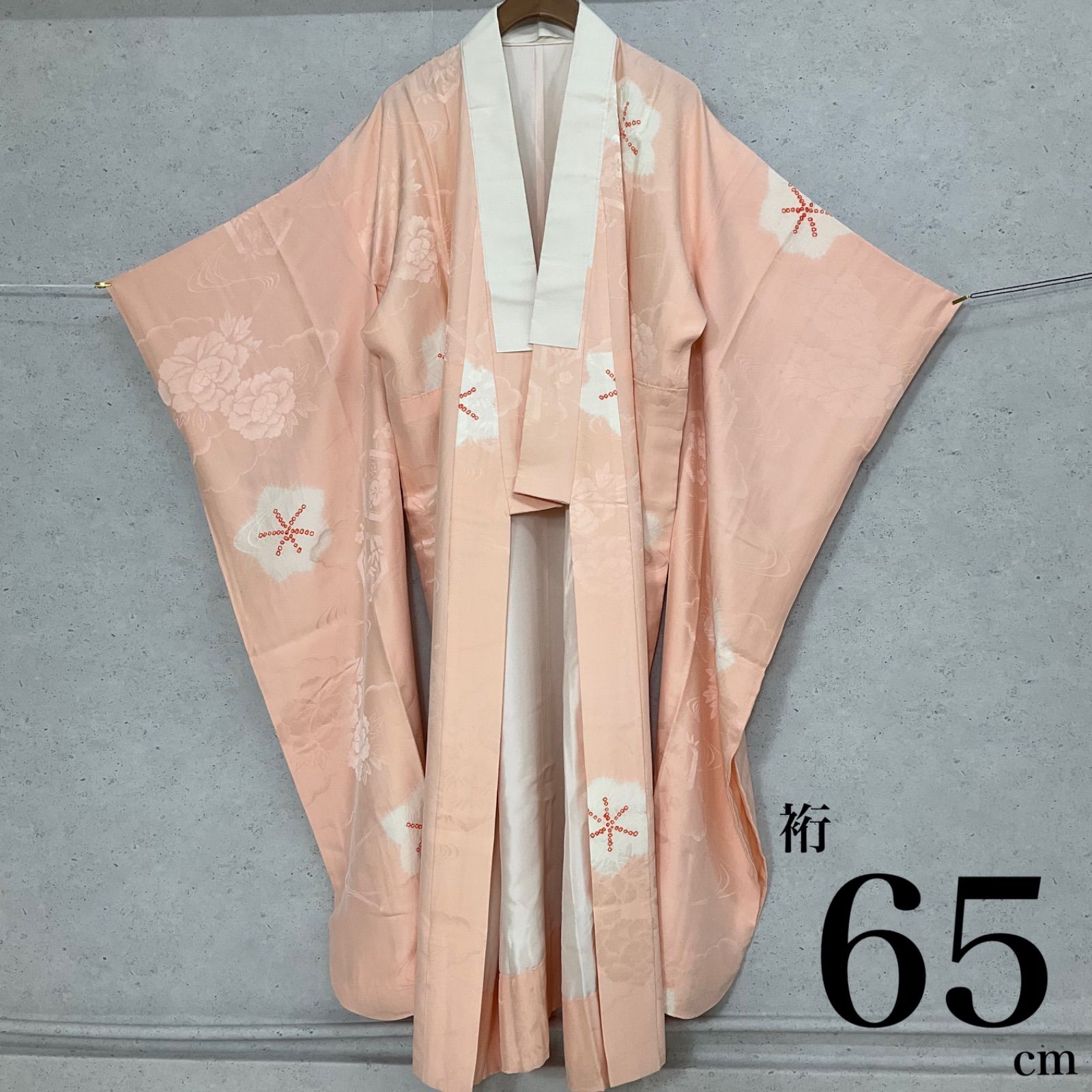 kimono+one ◇未使用同然◇振袖長襦袢◇袷◇袖無双◇鈴乃屋◇裄65肩丈