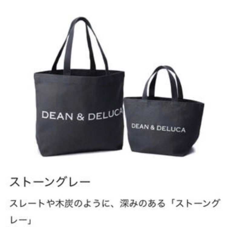 数量限定】DEAN & DELUCA トートバッグ ストーングレー S L - メルカリ