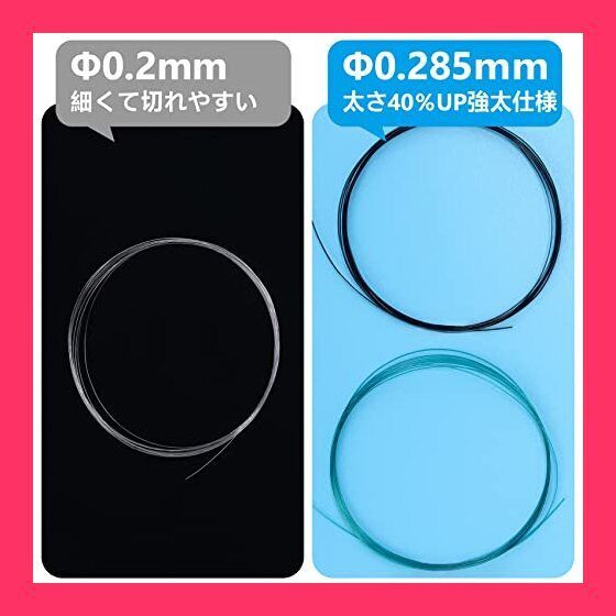 スタッフおすすめ！】OFFO 鳥よけ テグス 黒色てぐす 全長1050m