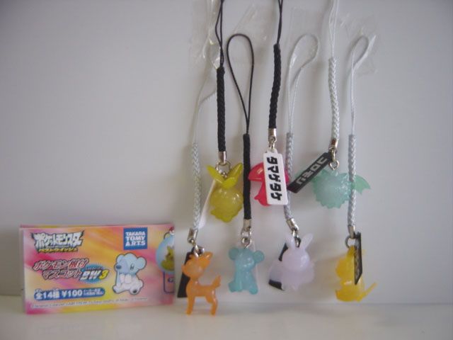 ♯Hyc30KTポケモン根付マスコットBW3全7種 ポケモン根付マスコットBW3｜商品情報｜タカラトミーアーツ