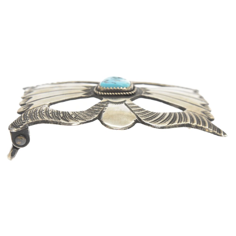 Indian Jewelry ターコイズ　アーノルド マロニー　シルバーバックル Indian Jewelry ターコイズ シルバー バックル ARNOLD - メルカリ