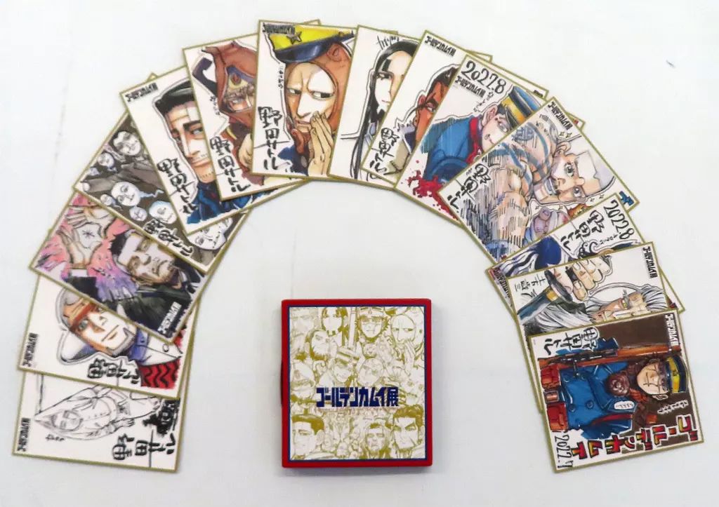 ゴールデンカムイ展 ミニ色紙コレクション Amazon.co.jp