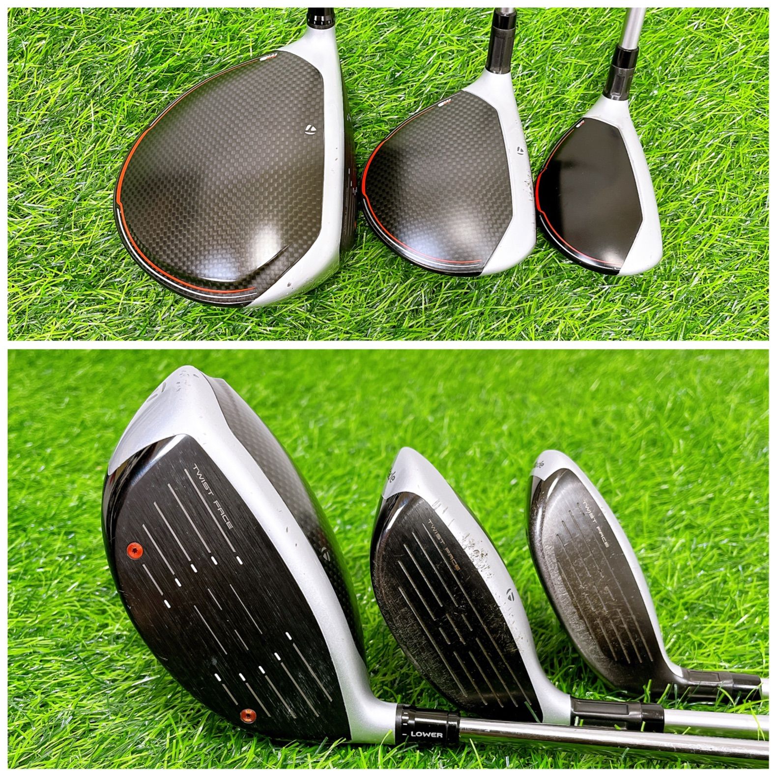 TaylorMade - 人気‼️【美品】テーラーメイド♪M6★ゴルフクラブセット/メンズ キャディバッグ キャディバッグ新品】TaylorMade M6 テーラーメイド メンズ