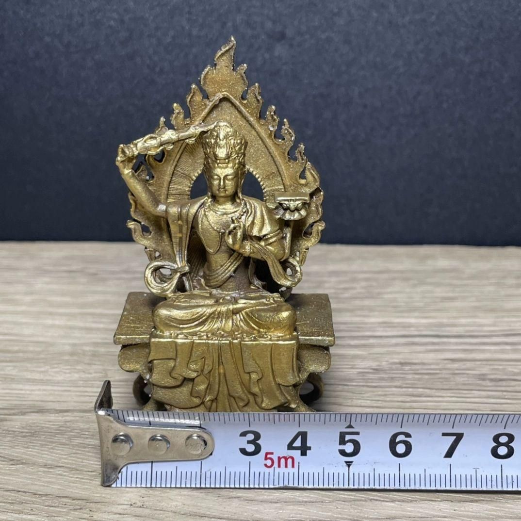 仏教美術 観音菩薩仏像 置物 銅製 仏像 彫刻 置物 開運 風水 千手観音 菩薩