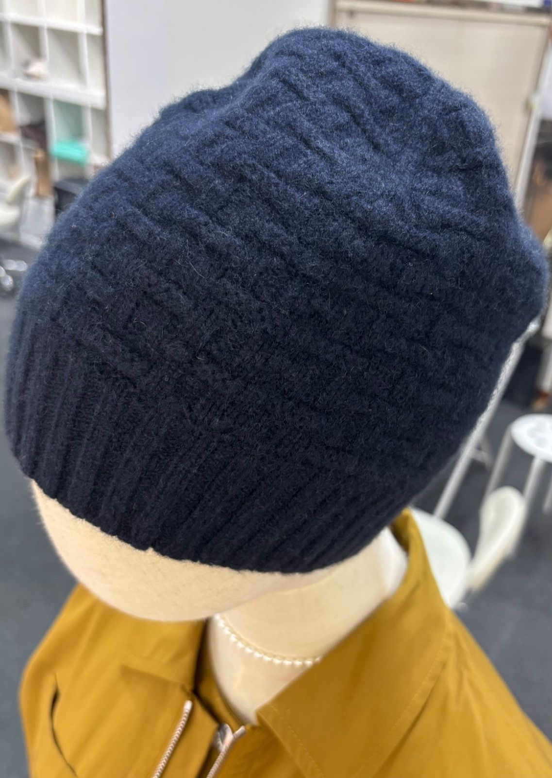 HERMÈS エルメス カシミヤ ニット帽 Mサイズ