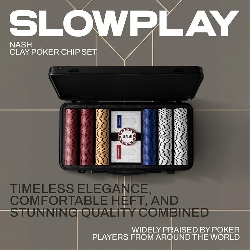 SLOWPLAY Nash クレイポーカーチップセット 14g テキサスホールデム