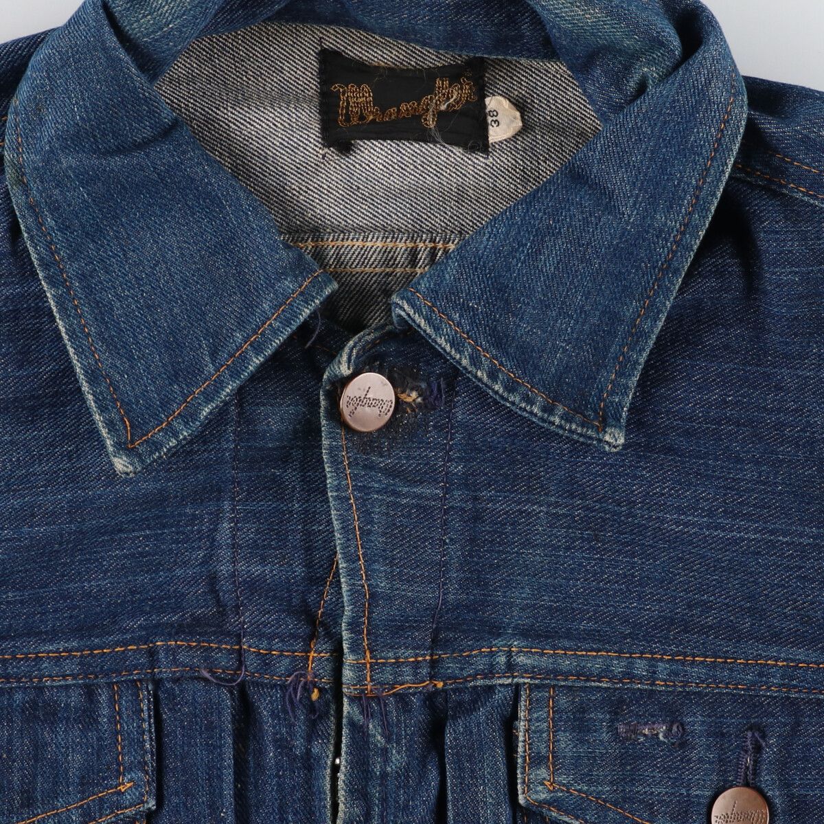 古着 濃紺 70年代 ラングラー Wrangler 24MJZ デニムジャケット