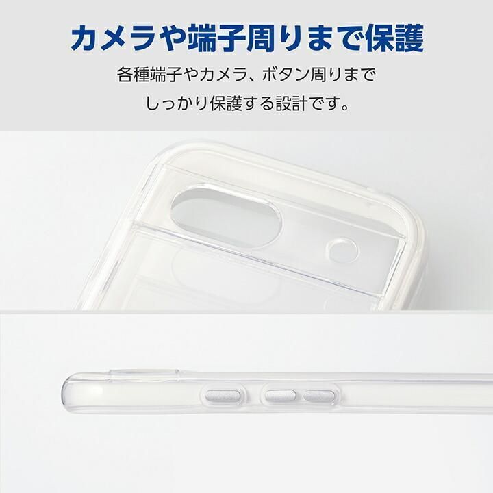 Google Pixel 8a 用 ハイブリッドケース ホワイト - メルカリ
