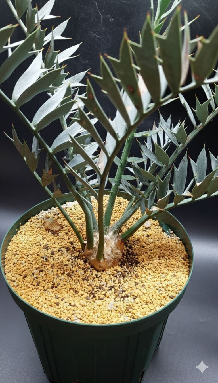 エンセファラルトス ホリダス /約5センチ球