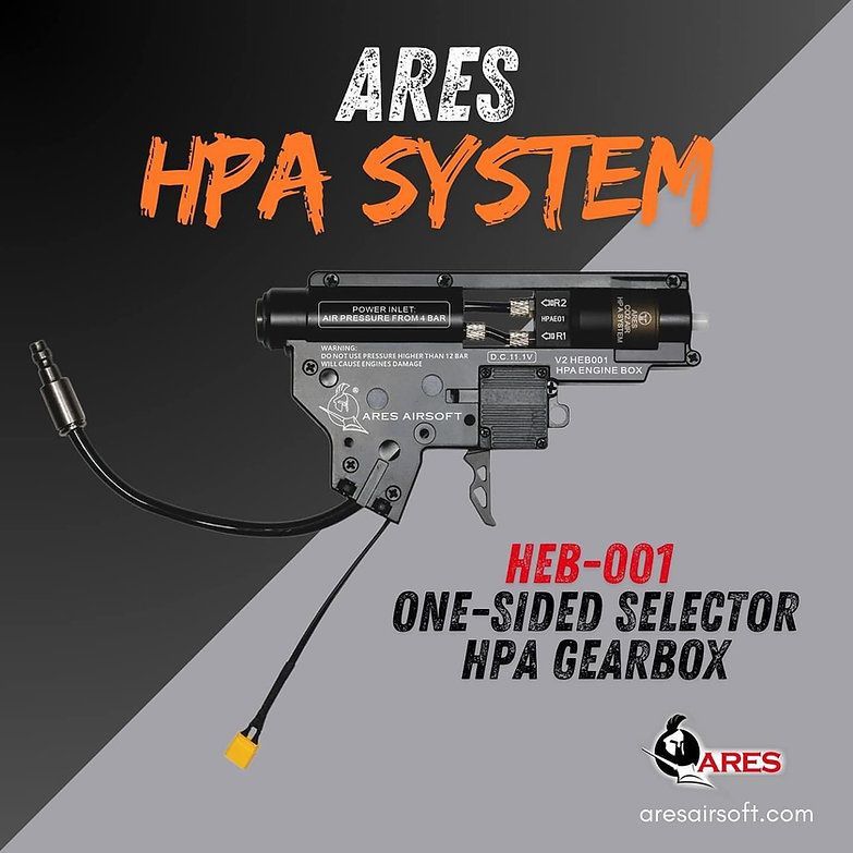 ARES AIRSOFT HPAエンジンボックス HEB-001 ARES HEB-001 HPA (Single
