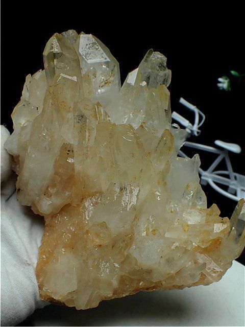 超強いパワーヒマラヤ産天然水晶クラスターYT4B6