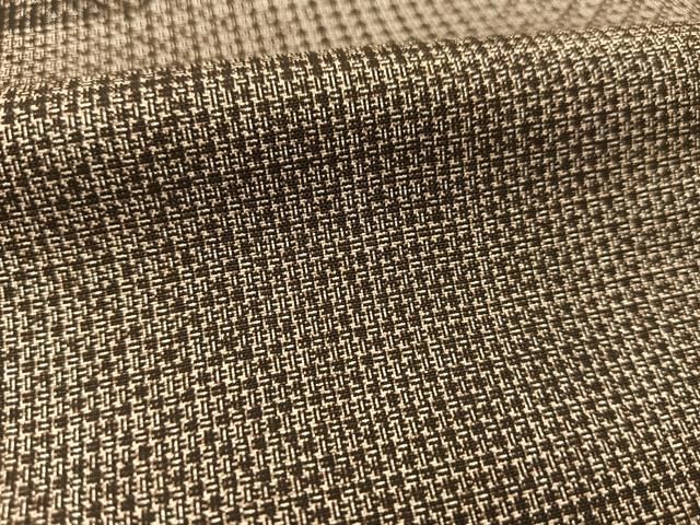 平和屋着物○本場大島紬 泥染め 割り込み絣 エ霞横段文 木邑大島紬織物  