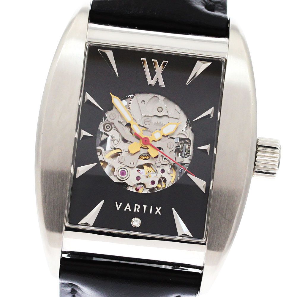 ヴァティックス VARTIX K5VN グロース ダイヤ0.013ct 自動巻き メンズ保証書付き_882480