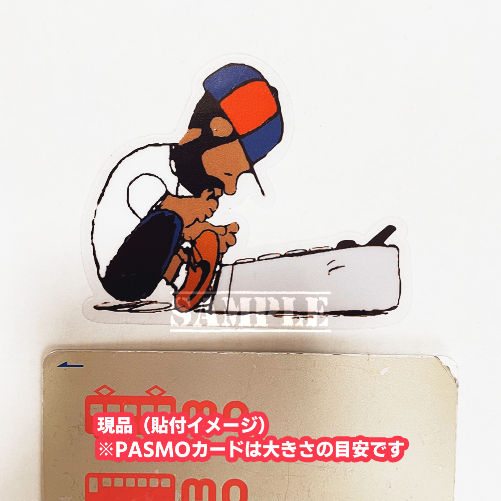 【メルカリ限定】J Dilla meets Peanuts ステッカー／カラーx透明／W68xH56mm／1枚555円