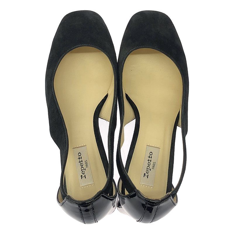 repetto / レペット | エナメル ストラップ ヒール パンプス repetto / レペット | エナメル ストラップ ヒール パンプス