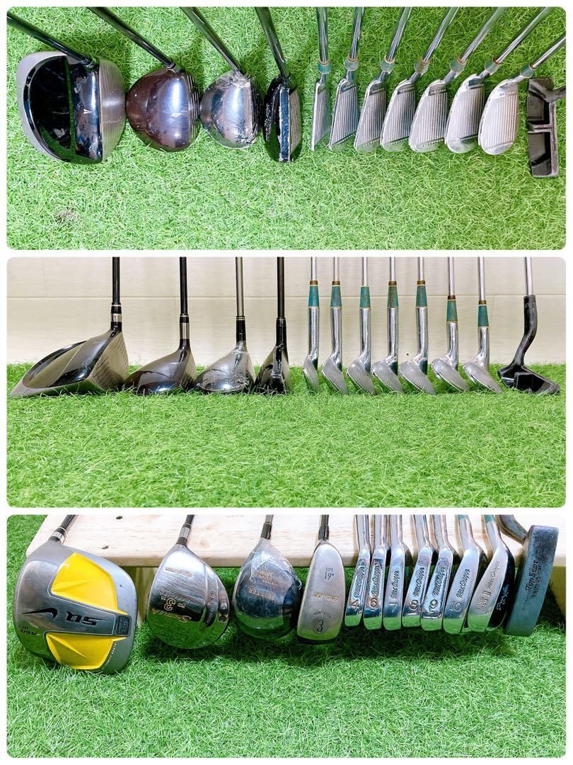 H3.ナイキ　初心者オススメ　ゴルフクラブ　メンズセット　右利き　12本 H3.ナイキ 初心者オススメ ゴルフクラブ メンズセット 右利き 12本