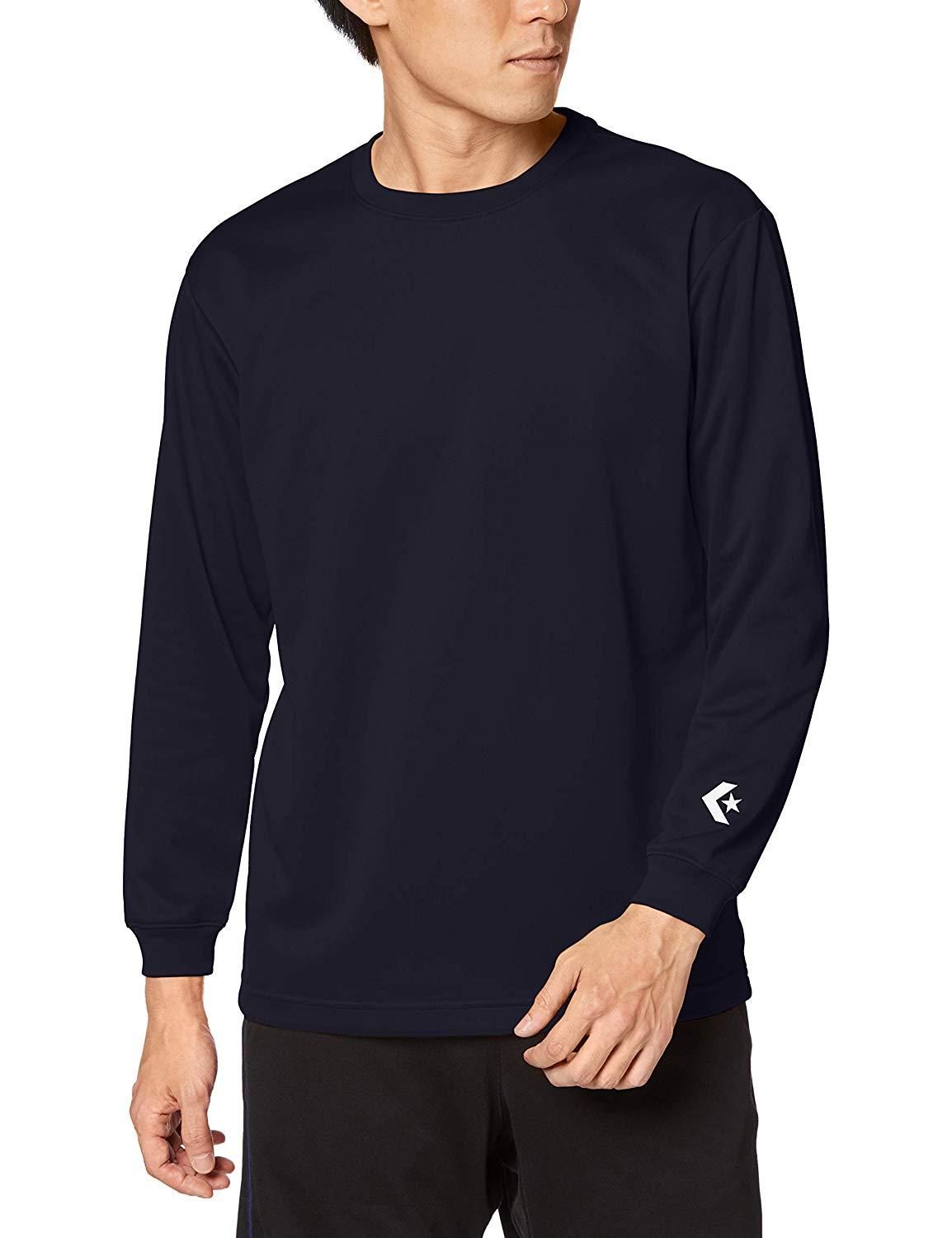【新品・4営業日で発送】コンバース 9F_ロングスリーブTシャツ (CB291324L) 色 : ネイビー サイズ : 3S 